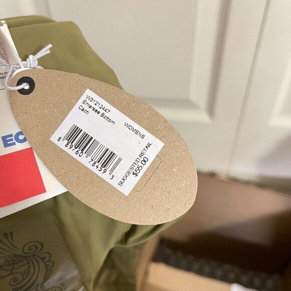 PrAna Womens NWT Olive Green  Emarsee Cheeky UPF 50+ Bikini Bottoms Sz XL - Picture 5 of 10